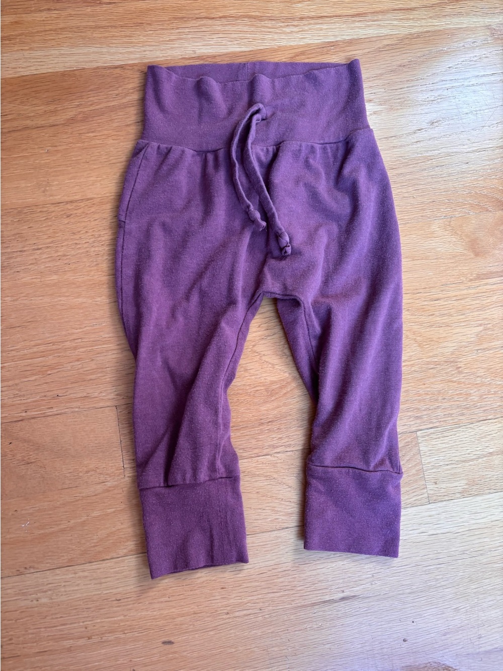 Kids Pull-On Joggers in Plum